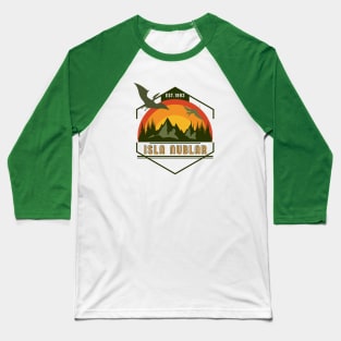 Jurassic Park Isla Nublar Baseball T-Shirt